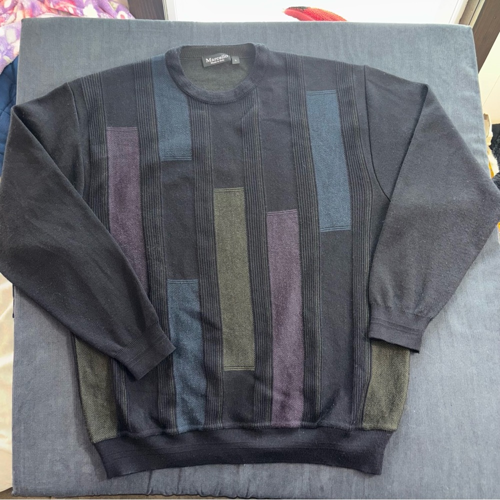Marcello Men's Multicolor Sweater